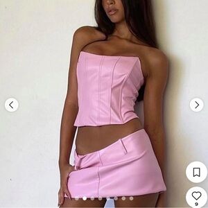 Tiger Mist XS Brand New Corset Top Pink